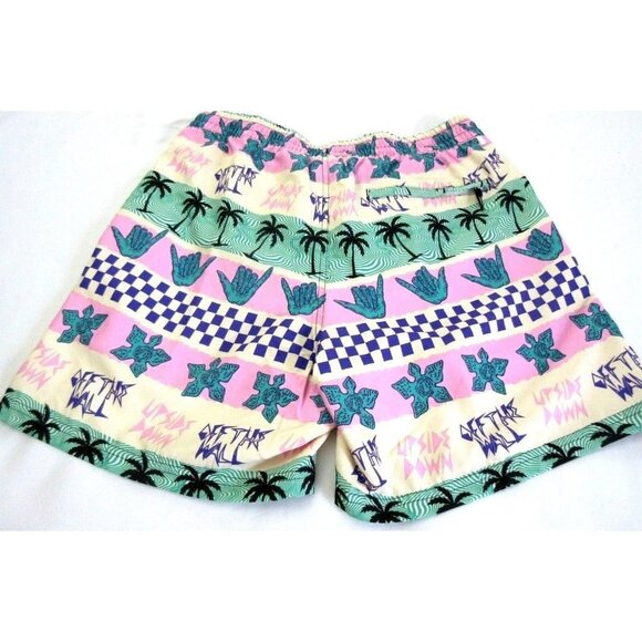 Vans x Stranger Things Men's California Stripe OTW Volley Swim shorts NWT - Picture 4 of 4